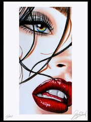 Unique Art Graphic of Original Painting, Grafica, Gráfico, Graphic, NO PHOTO!