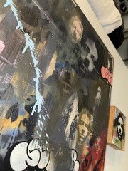 Rare Original 2006 Graffiti Painting by Seizer One (Jedrek Speer)