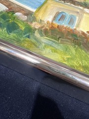 Sara Yahav Artist 12×9 Art Painting With Frame (172)