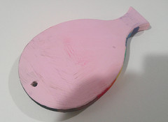 Colorful Wall Art 5 x 3 Hangable Solid Wood Handpainted