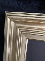Vintage Framed Floral Still Life Oil Painting on Canvas 16×20 Dark Moody 24×28