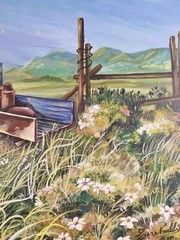 1/1 Signed Novelli 2000 Original Oil Painting 21×17 Truck Field Landscape Art
