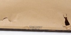 Charles Malcolm Campbell 1960’s Line Drawing Oil Painting Listed Artist Horses