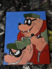 Disney DuckTales The Beagle Boys Painting