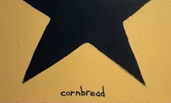 John Cornbread Anderson STAR Original Folk Outsider Contemporary Art Painting