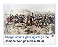 Huge 5 x 3 feet Oil Painting „The Charge of The Light Brigade“ in Crimean war