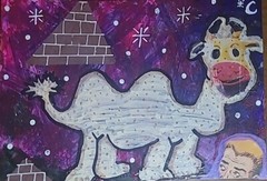 Original Painting Camel Cigarettes Alternative Universe Advertisement