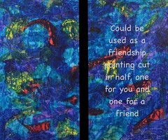 Jackson Pollock style￼￼ Canvas painting￼ 72” X 60”Abstract,Modern,XL,5ftX6ft