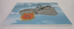 Raymond Waddey Painting WWI British RAF Sopwith Camel Balloon Buster, 16″x20″