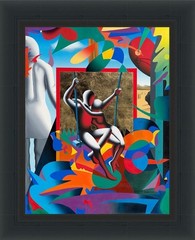 Mark Kostabi „The Dream Starts Here“ (2021) Sculptograph