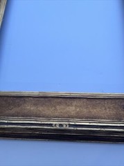 FRAME FOR PAINTING PRINT PHOTO ART 16 BY 20 INCHES WOOD ORNATE ANTIQUE WIDE GOLD
