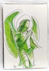 Miniature Fine Art Study – Watercolor on Paper – Signed Original
