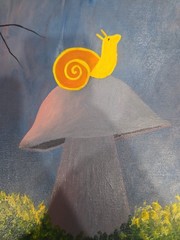 Folk Art Painting 20″ x 16″