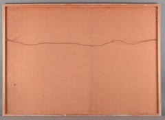 Hans Walter Sundberg, Swedish artist. Mixed media on panel. Abstract composition