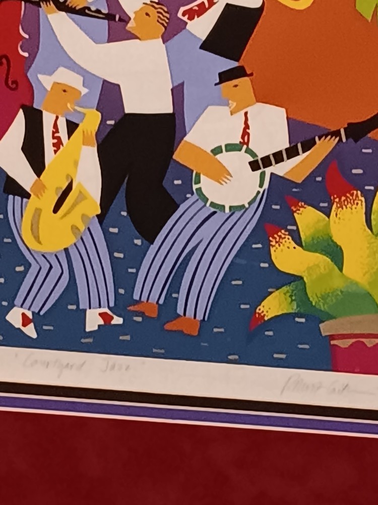 courtyard jazz By Robert Guthrie