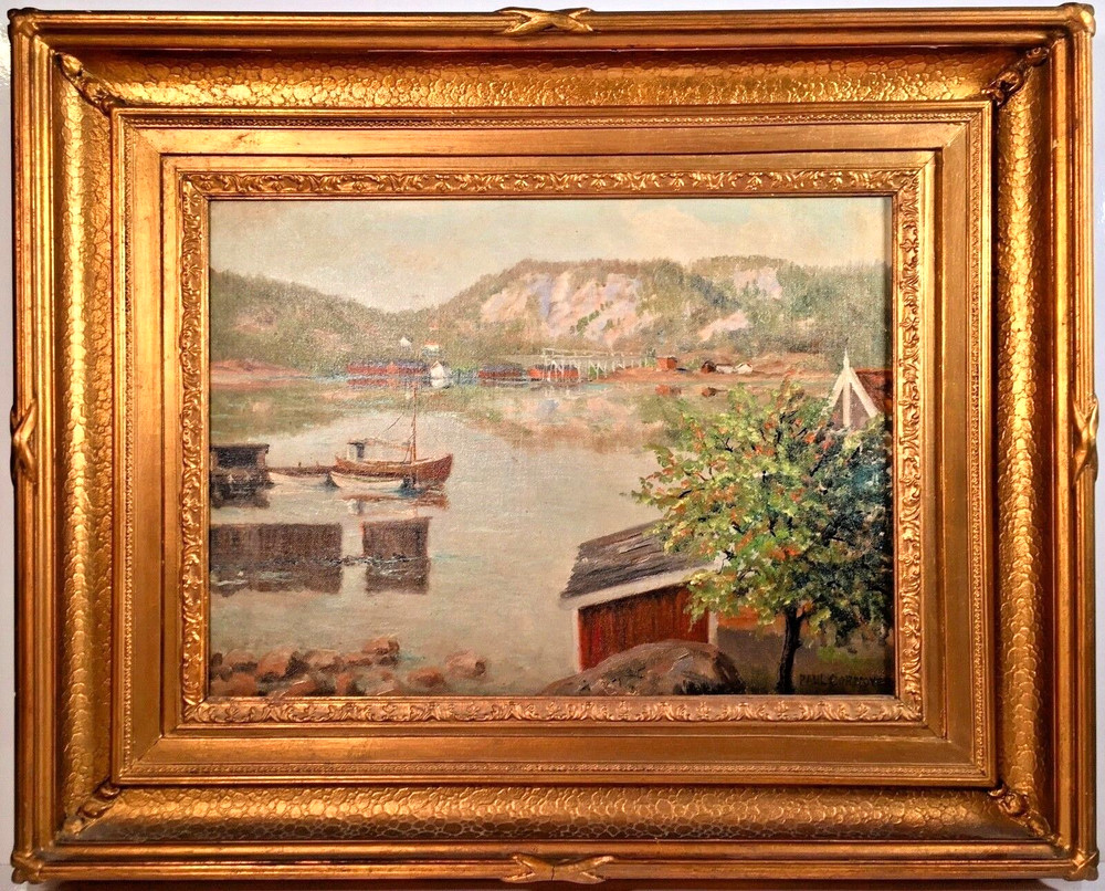 Listed Artist Paul Cornoyer (1864-1923) Signed Impressionist Oil Painting