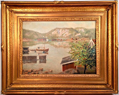 Listed Artist Paul Cornoyer (1864-1923) Signed Impressionist Oil Painting