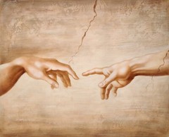 The Creation, 20×24 Hand Painted Oil Painting on Canvas