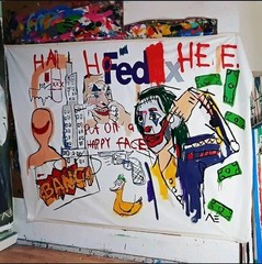 Manuel Mané | Original Painting Unique 1/1 | Joker | 150x180cm