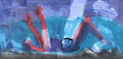 xxl – KunstMüllerei Öl/LW ca 80×160 cm Frauenakt Kunstakademie Stuttgart