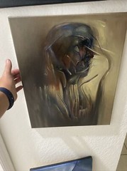 Pintura Hombre Fijo By LatinAmerican Artist ManuelAzzcuy 16×20”
