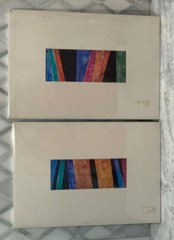 Pr 2 Art Charleston SC Zernie Smith Nocturne Abstract Contemporary Acrylic