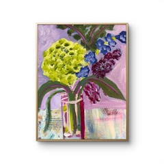 GERARD 11×14 in – Abstract Impressionism Original Painting Canvas