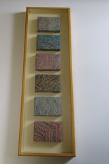 VINTAGE ABSTRACT PAINTING GEOMETRIC HARD LINE EDGE MODERNISM EXPRESSIONISM 6