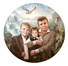 PORTRAIT to order from the best professional portrait artist Sergei Goncharenko.