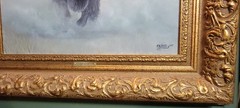 FRASE ORIGINAL PAINTING BISON BUFFALO REALISM WILDLIFE ART DUCK STAMP ARTIST