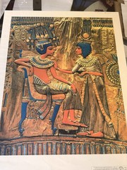 The support of the Throne of Tutankhamun,