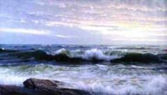 Oil Painting repro William Trost Richards : After a Stormy Day