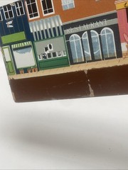 Double Sided Storefronts Decoration Wood 32 in Long 4.75