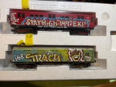graffiti urban street art Tracy 168 stay high 149 cope2 Jonone o scale trains
