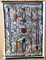 Barney Daniels Tjungurrayi 1950 -1998 Australian Aboriginal Unframed