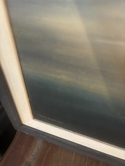 Robert Watson ‚The End Of Road ‚ SignedSurrealist Oil PaintingCardboard Original