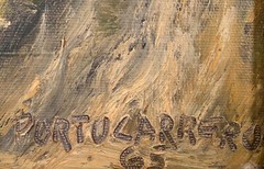 René Portocarrero (1912-1986) Signed Oil Painting w/ Christie’s Provenance