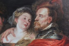 Art sale Peter Paul Rubens Venus and Mars (1635) Repro oil on canvas 28″x32″