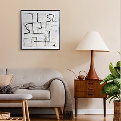 Labyrinth | Conceptual painting Abstract symbolism Contemporary abstract art 
