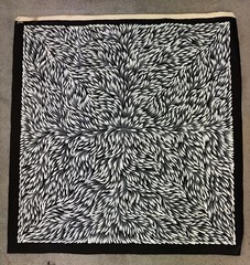 Rayleen Pula Price 💕Aboriginal Art COA Supplied 94cm X 92cm. Ray05