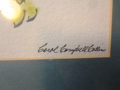 CAROL CAMPBELL COLLINS…..1929-1995…..KANSAS CITY,MO…….4 WATERCOLORS