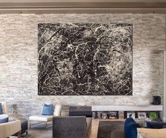 Jackson Pollock style￼ Artist Painting 81” X 62”(6ft. 9in)Abstract Modern XL