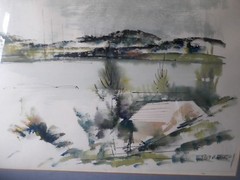 Bermuda Harbor View-Original Watercolour by Alfred Birdsey 21 x 16″