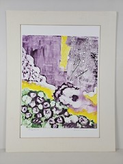 Large Original Signed Barbara Timberman Watercolor Painting 36×28 Abstract Art