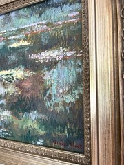 Claude Monet Oil On Canvas Style Of 1840- 1926 Amazing Painting