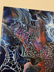 Original Abstract Painting One Of A Kind 14 X 14 Canvas Wall Art