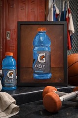 Gatorade Bottle Painting Sports Drink Art Pop Art Still Life 11×14 Framed