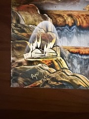 Vintage Spray Paint Street Art (signed) 20”x14”