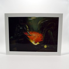 Transform Your Room with Alien VS Predator Play Billiards Poster Wall Painting 1