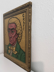 PRINT On Canvas, Portrait ALEXANDER HAMILTON By Serg Graff Limited Edition COA
